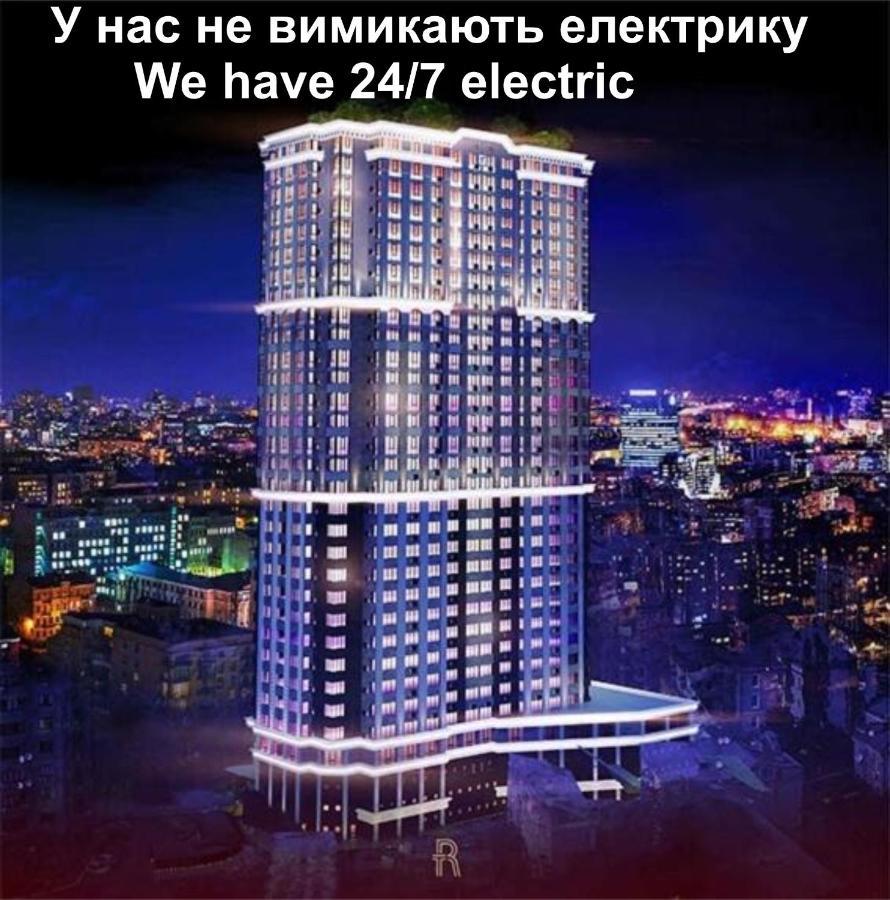Royal Tower Residence Big Vip Apartment In Center Floor 27 Kijev Kültér fotó