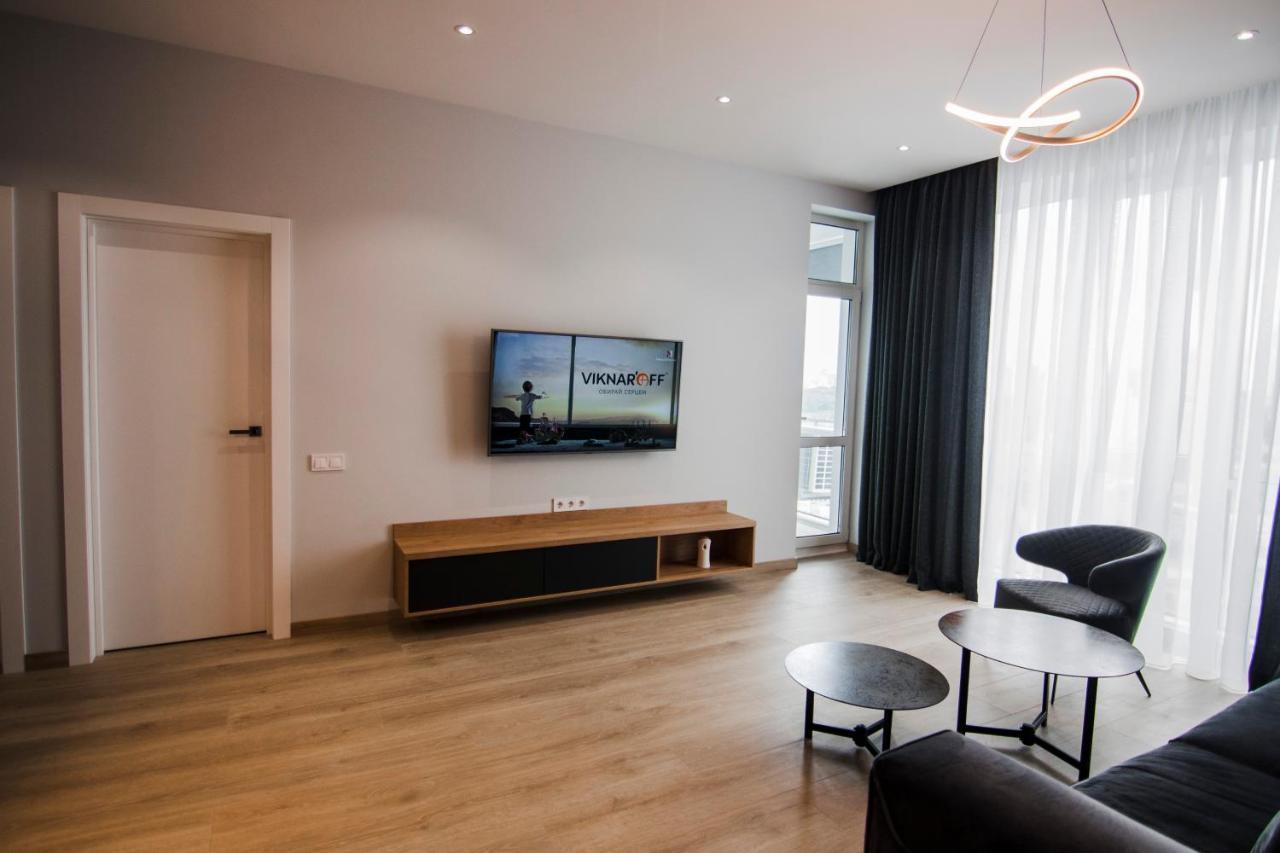 Royal Tower Residence Big Vip Apartment In Center Floor 27 Kijev Kültér fotó